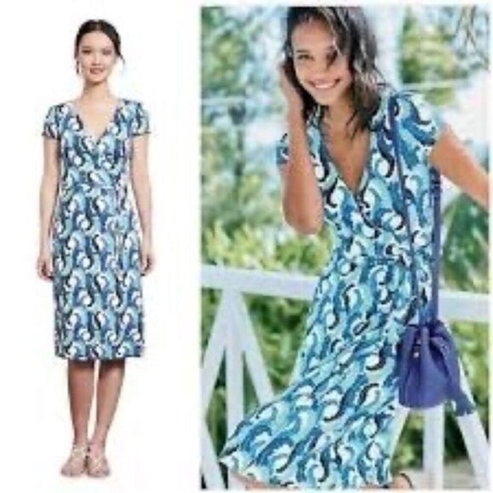Boden Wrap Dress size 4R